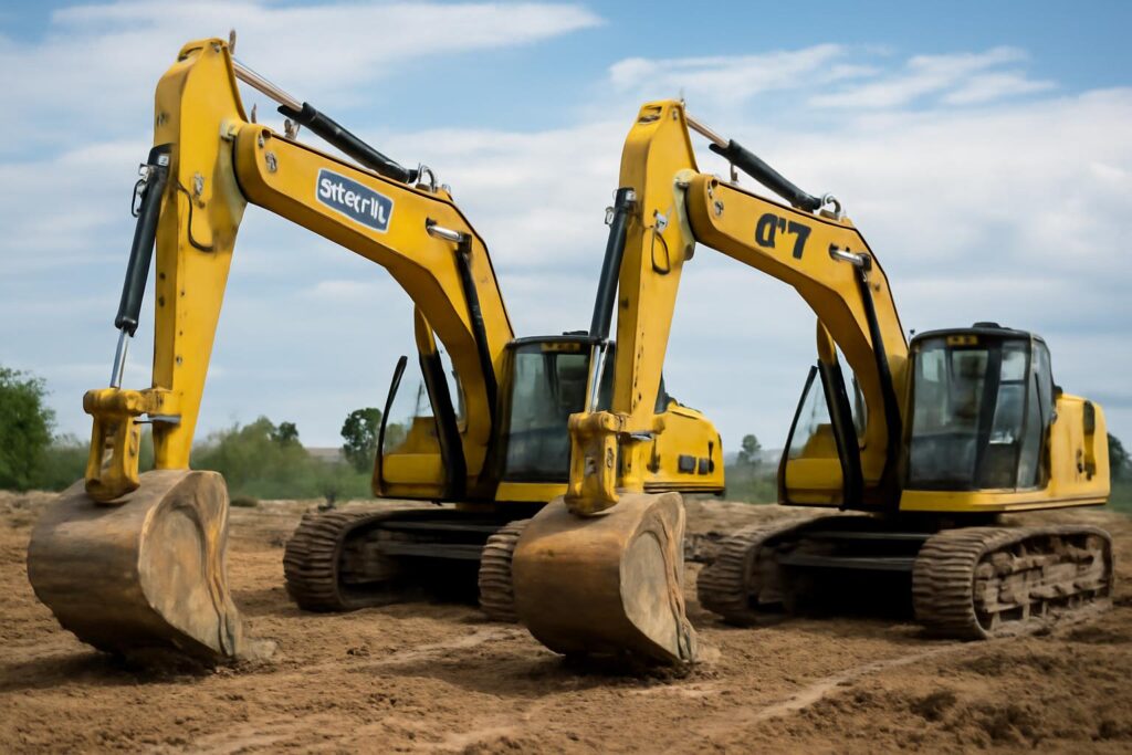 SANY vs Caterpillar: кто лучше выбрать для экскаватора