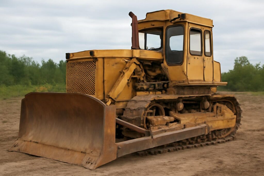 Бульдозер Т-130: советская классика