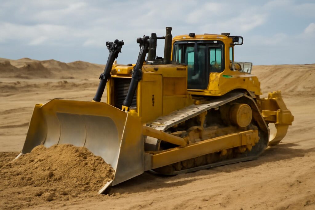 Самый большой бульдозер в мире: Caterpillar D11