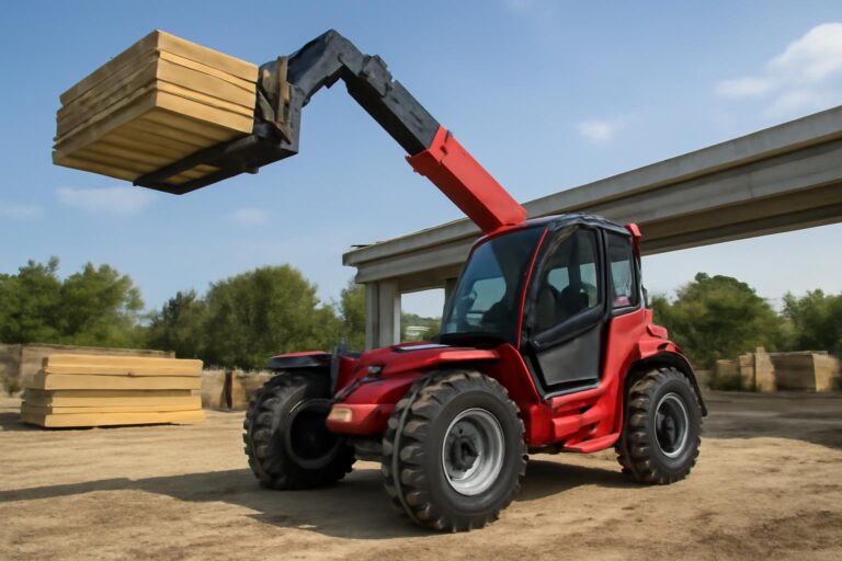 Погрузчик Manitou: телескопические модели — полный обзор